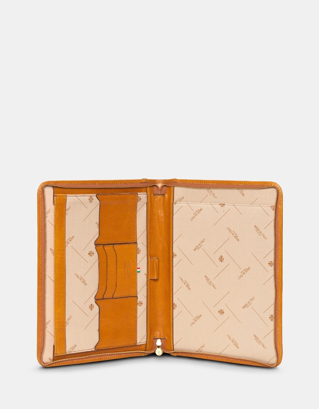 Republic of Florence - The Folio Yellow Leather A4 Compendium