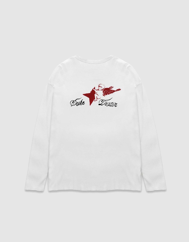 Duke + Dexter - Duke Cherub Vintage White Waffle Top