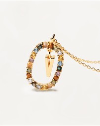 PDPAOLA - Letter V Necklace