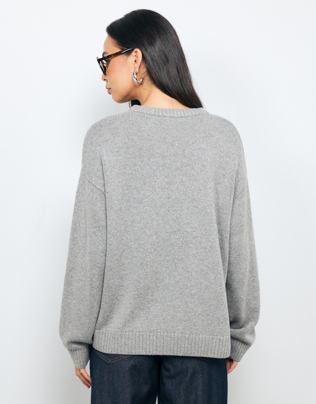 AERE - Nola Oversized Cashmere Blend Knit Jumper