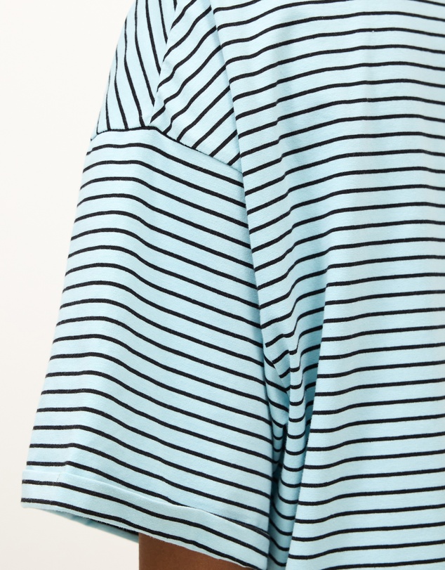 Dazie - Serve Stripe T-Shirt