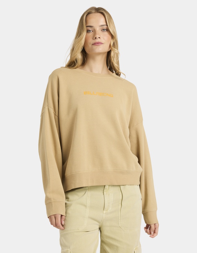 Billabong - Womens Echo Crew Neck Fleece Top