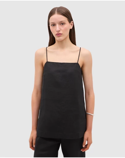 Seed Heritage - Linen Longline Cami