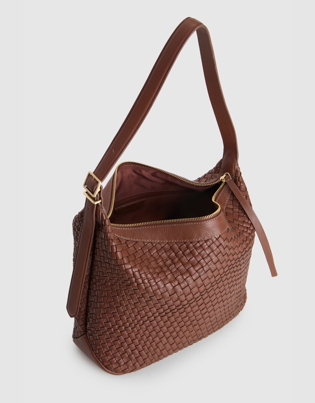 Evity - Kaia Weave Medium Shoulder Bag