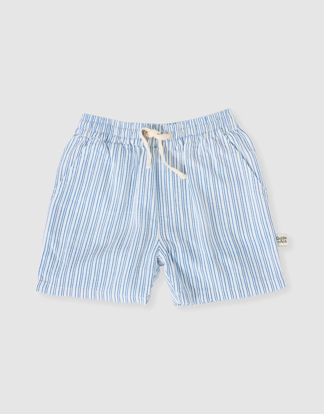 Goldie + Ace - Sailor Stripe Noah Shorts - Babies-Kids