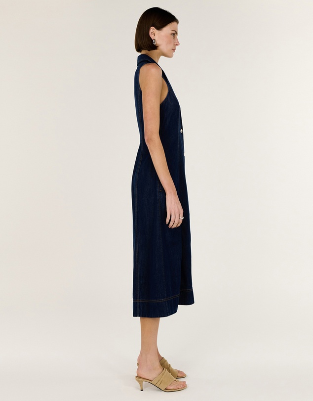 Staple the Label - Lea Denim Midi Dress
