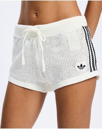 adidas Originals - Knitted Crochet Shorts