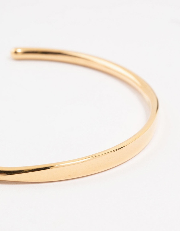Lovisa - Waterproof Gold Plated Stainless Steel Slim Wrist Cuff