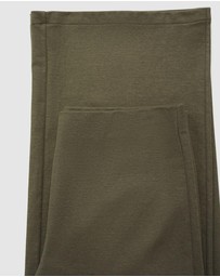 M.N.G - Straight-Fit Trousers With Elastic Waist