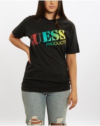 Vintage by The Real Deal - Pre Loved - 90s Guess Spell Out Tee