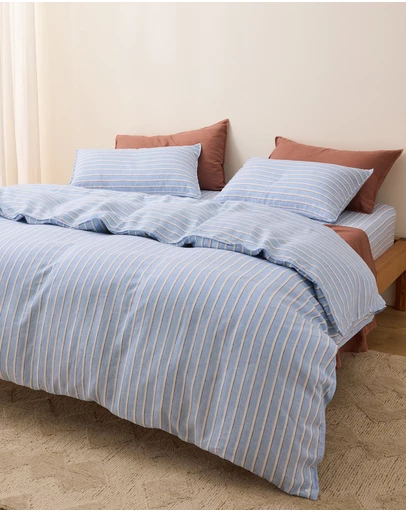 Sheet Society - Eve Linen Quilt Cover Set
