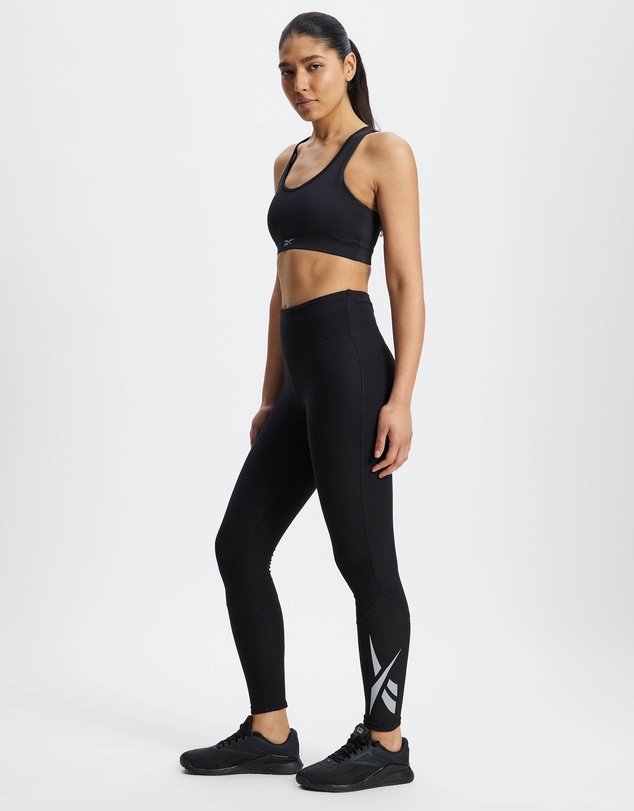 Reebok - High Rise Full Length Printed Tights