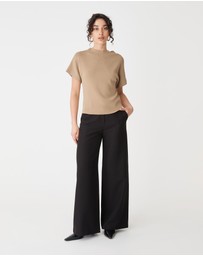 Forcast - Jemma Relaxed Knit Top