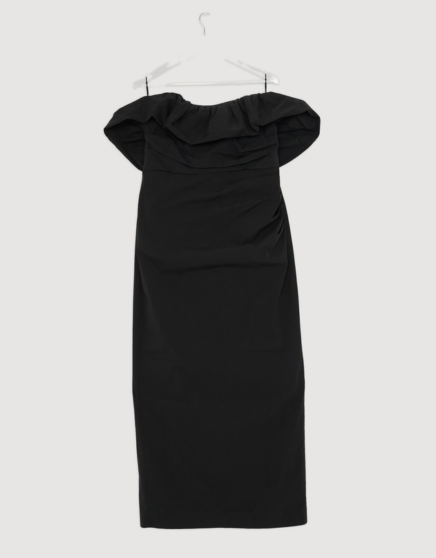 Revibe - Repaired Shona Joy Campbell Strapless Bubble Maxi Dress - AU 16