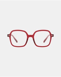 IZIPIZI - Reading Collection O Cherry Red