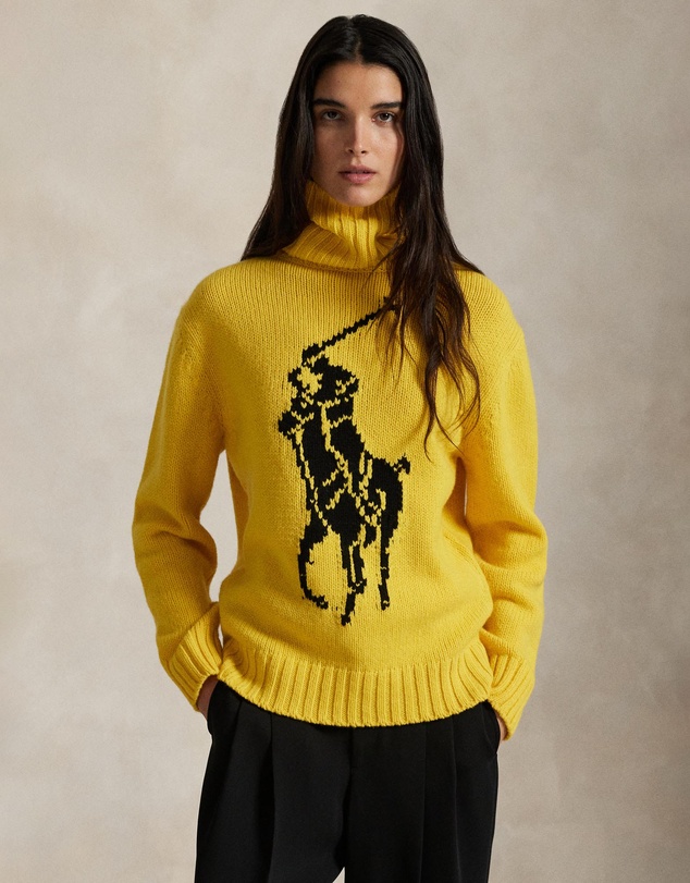 Polo Ralph Lauren - Big Pony Wool Turtleneck Sweater - ICONIC EXCLUSIVE