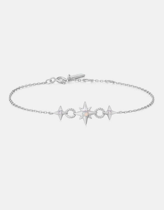 Ania Haie - Ania Haie Silver Linked Star Bracelet