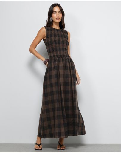 Black & Brown Gingham