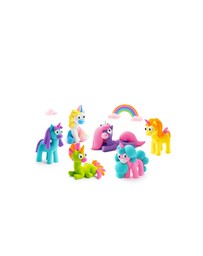 Hey Clay - Rainbow Unicorns Set