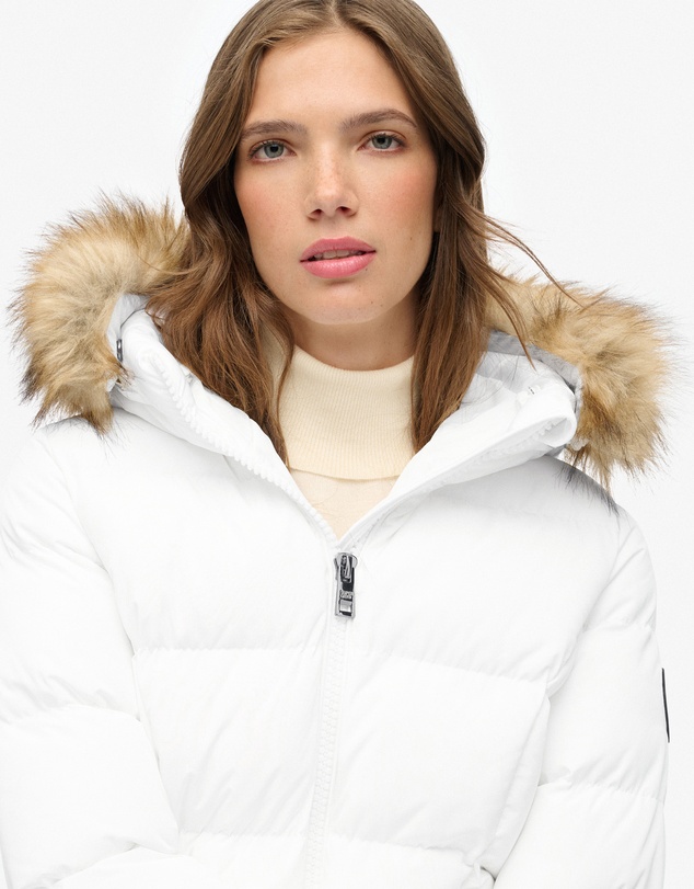 Superdry - Slim Fit Fuji Belted Puffer