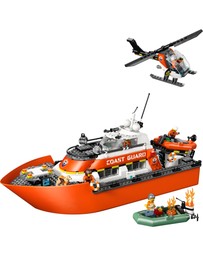 LEGO - 60504 Coast Guard Rescue Boat & Helicopter