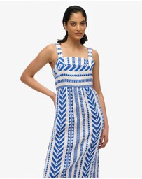 Superdry - Statement Tiered Maxi Dress