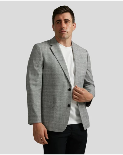 Johnny Bigg - Davis Check Stretch Blazer