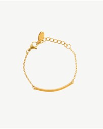 Zahar - Engravable Baby Bar Bracelet