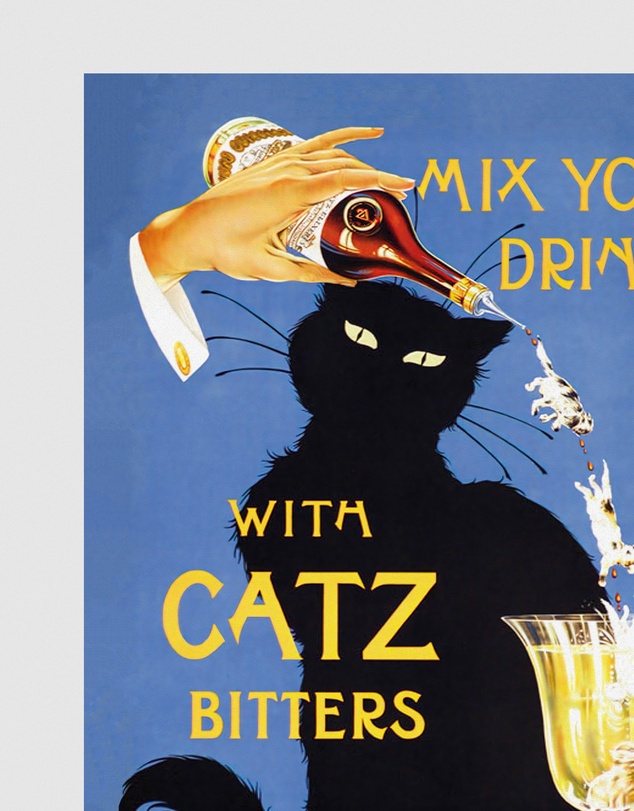Inka Arthouse - Catz Bitters Art Print