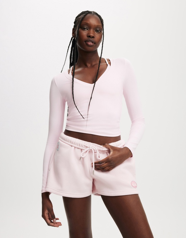 Cotton On Body Active - Ultra Soft Plunge Front Long Sleeve