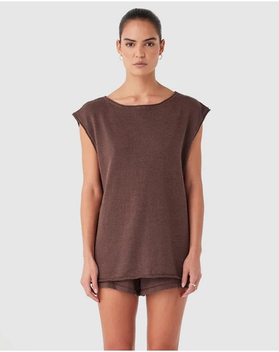 Arcaa - Poppy Tie Side Top