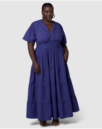 Something 4 Olivia - Abby Linen Maxi Dress