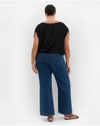 City Chic - Elise Hem Detail Top
