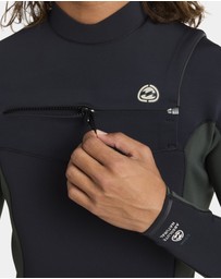 Billabong - Mens 3/2Mm Absolute Natural Chest Zip Wetsuit
