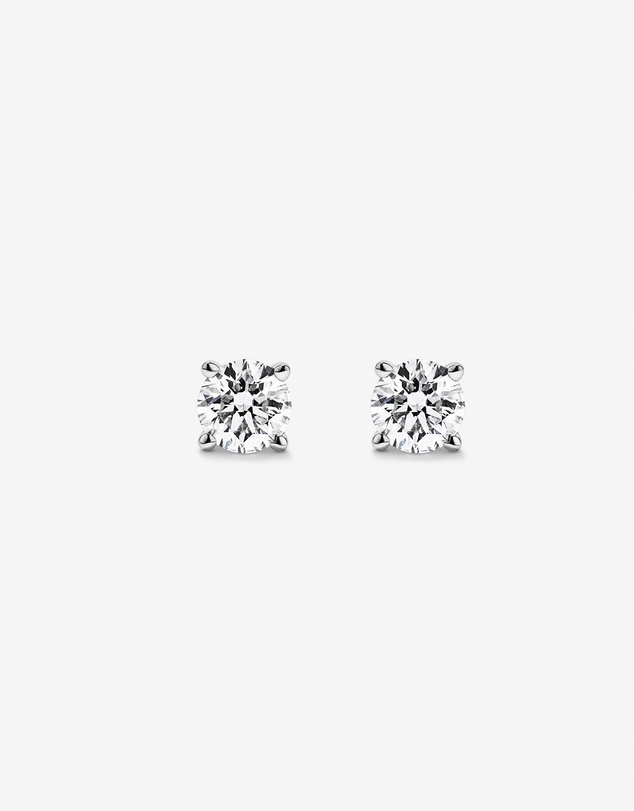 Michael Hill - 0.65TW Lab Diamond Solitaire Stud Earrings in 10kt White Gold