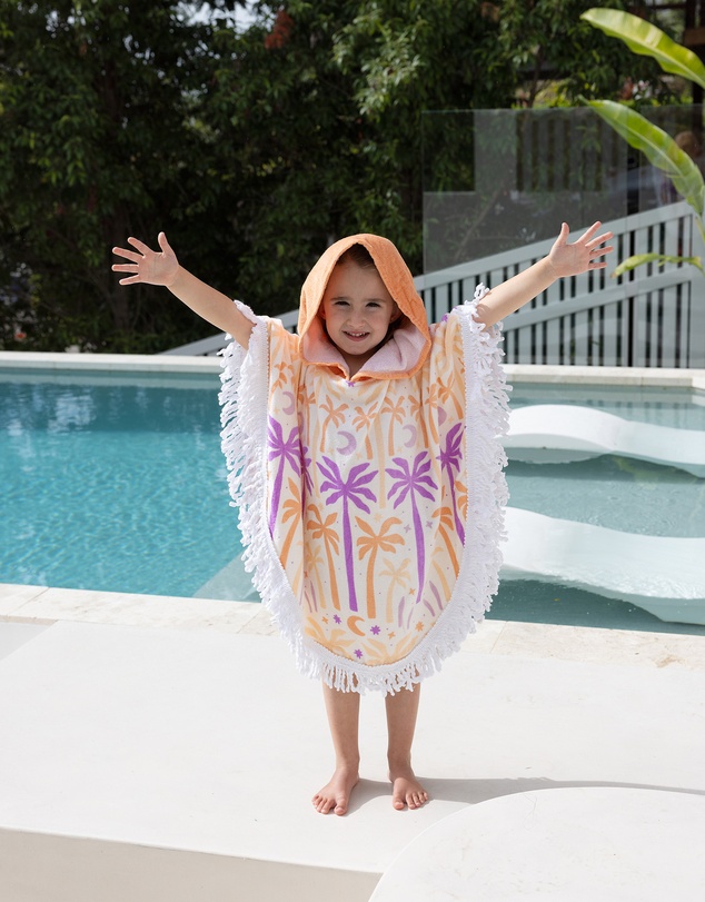 Bambury - Luna Tree Kids Shaped Beach Poncho