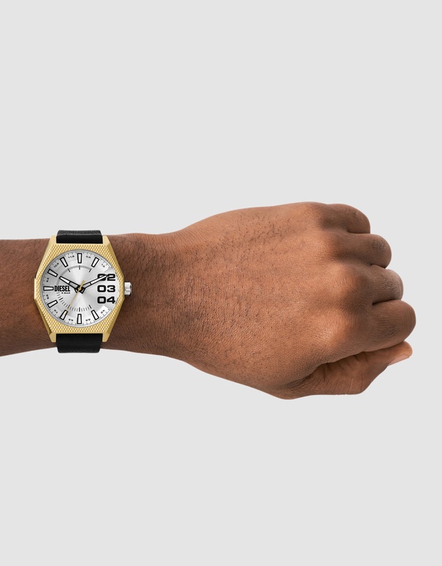 Diesel - Scraper Black Analogue Watch