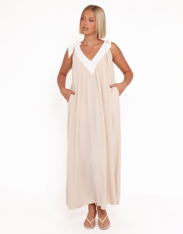 Petal & Pup - Dami Maxi Dress - Oatmeal