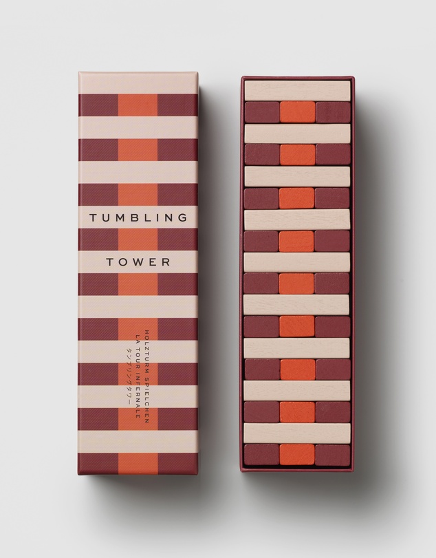 Printworks - Printworks Play Tumbling Towers - Pink Red