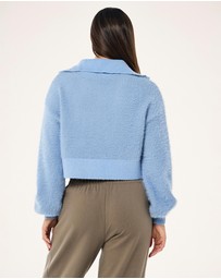 P.E Nation - Greenpoint Knit Zip Neck Sweater
