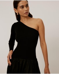 Calli - Oak Contrast Dress