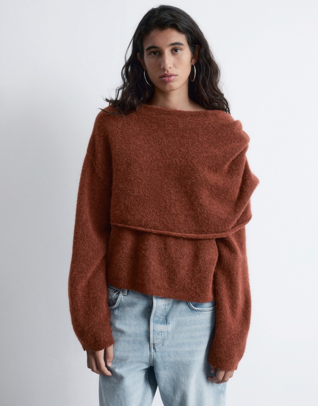 & Other Stories - Knitted Cape Sweater