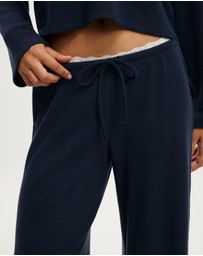 Cotton On Body - Super Soft Waffle Wide Leg Pant