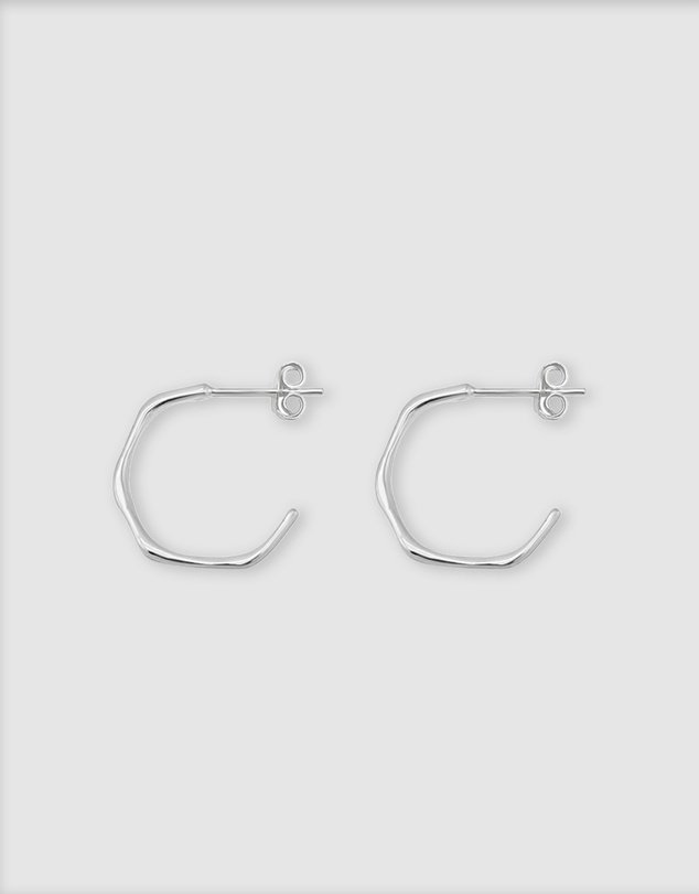 Ichu - Faceted Mini Hoops