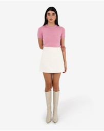 Forcast - Cynthia Tweed Mini Skirt
