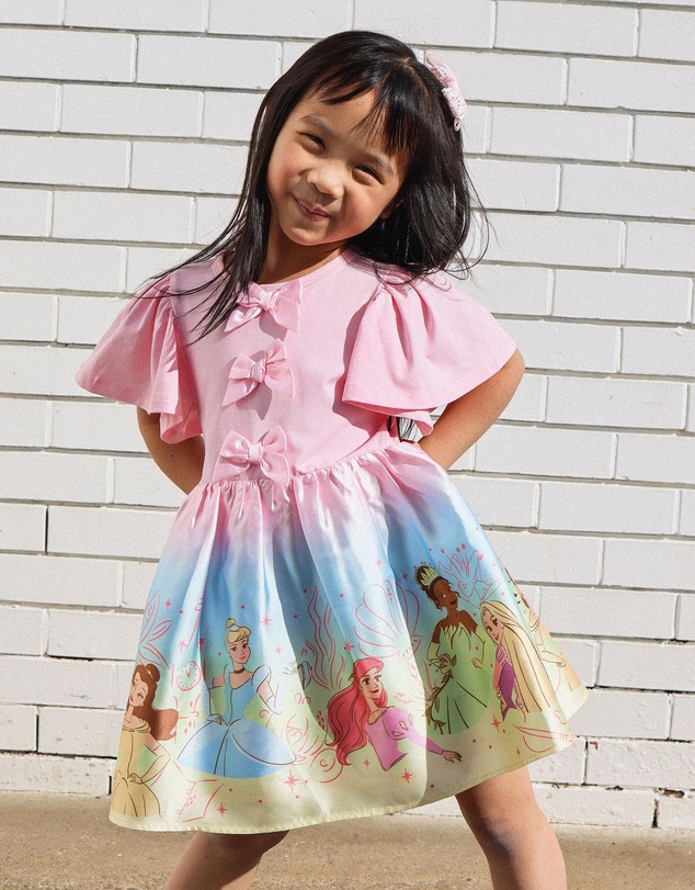 Rock Your Kid - Disney Princess Bow Dress - ICONIC EXCLUSIVE