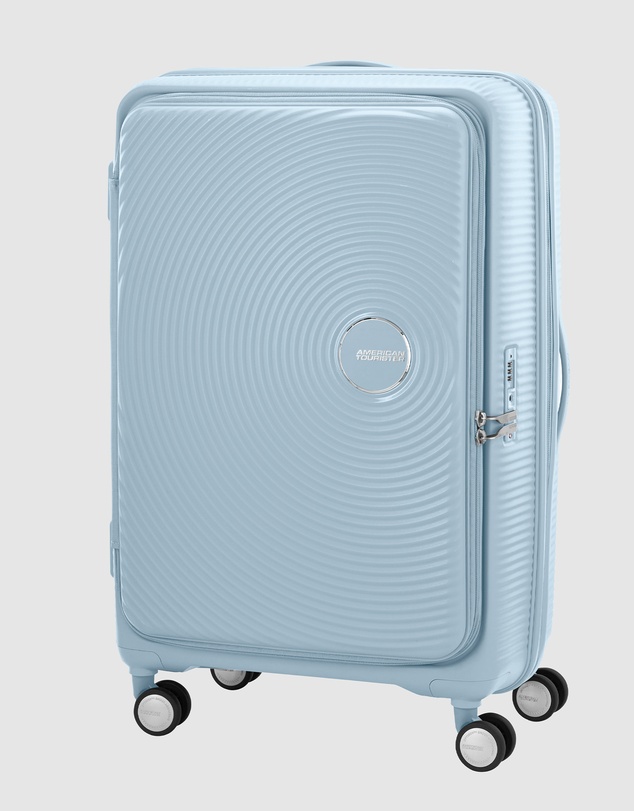 American Tourister - Curio Book Opening Large Suitcase Expandable (75cm)