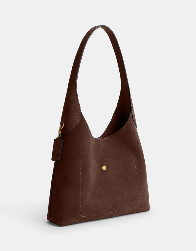 Coach - Suede Brooklyn Shoulder Bag 28