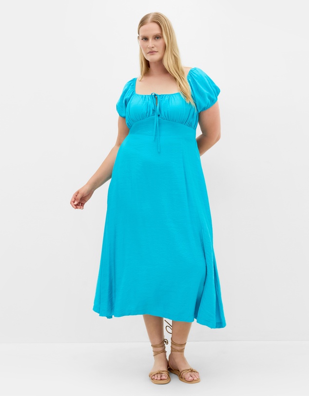 City Chic - Abbigail Split Maxi Dress