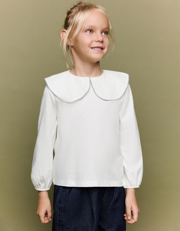 M.N.G - Neck T-Shirt - Babies-Kids